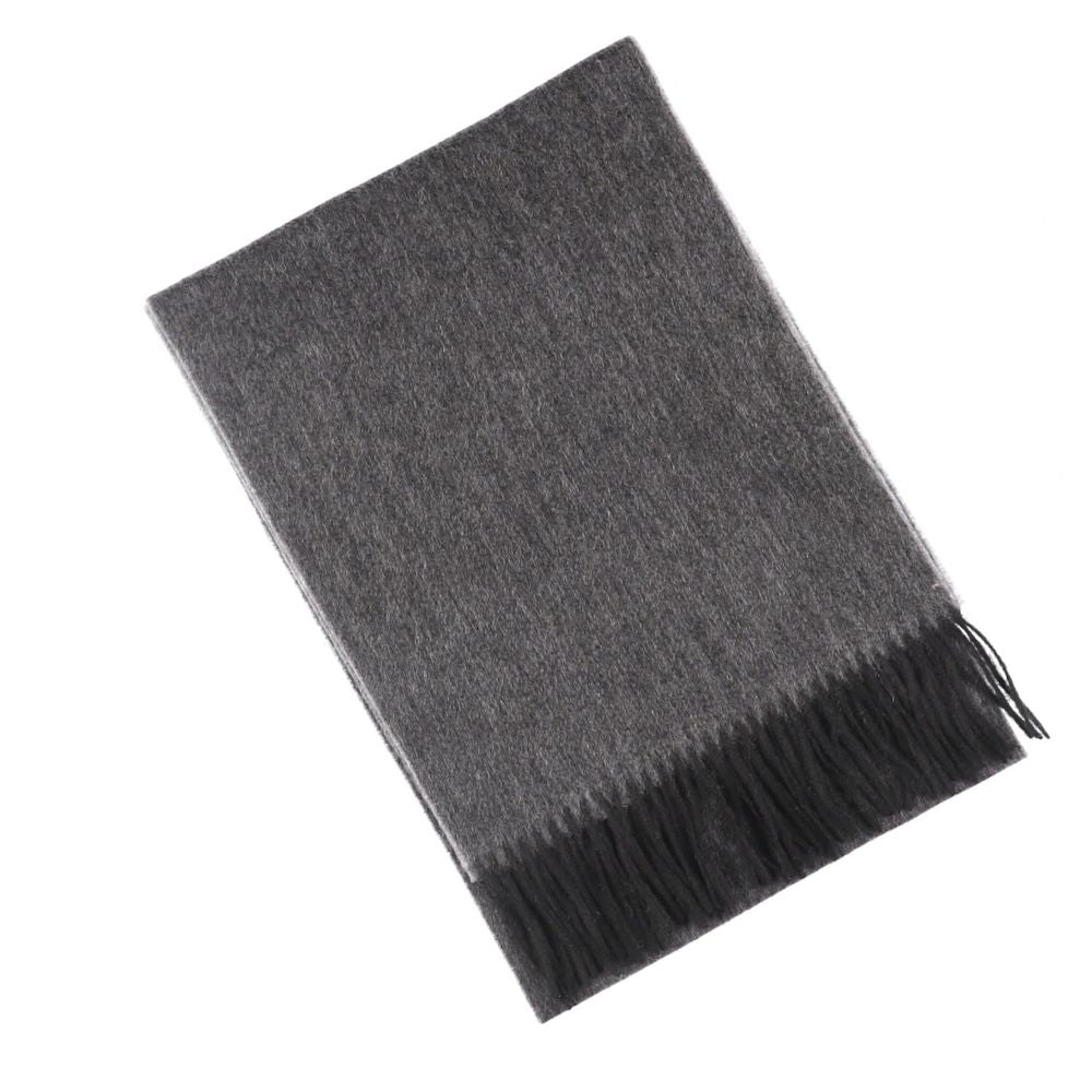 Schwarzer Schal aus 100% Kaschmir für Damen Paris (6)