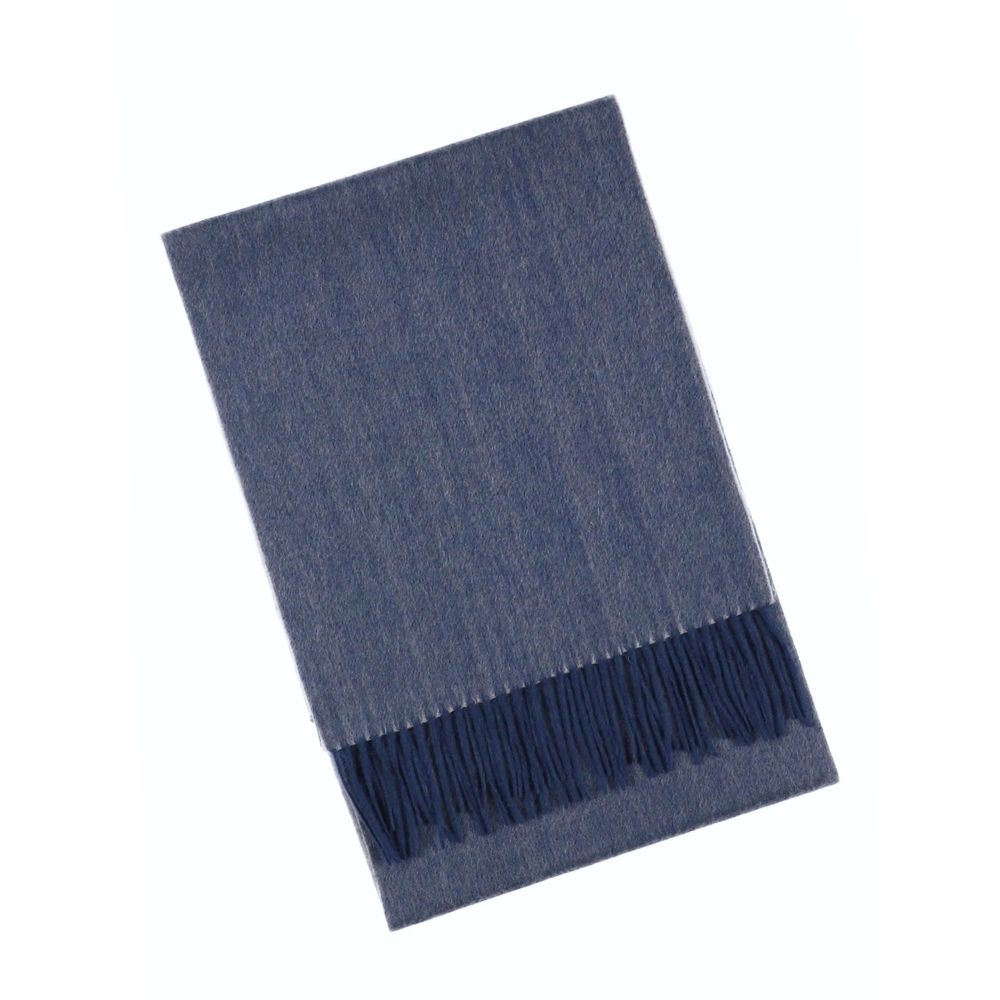 Blauer Schal aus 100% Kaschmir für Damen Paris (6)